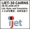 IJET-30 in Cairns (Register Soon!)