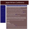 Japan Writer’s Conference Presentation Proposal Deadline June 1